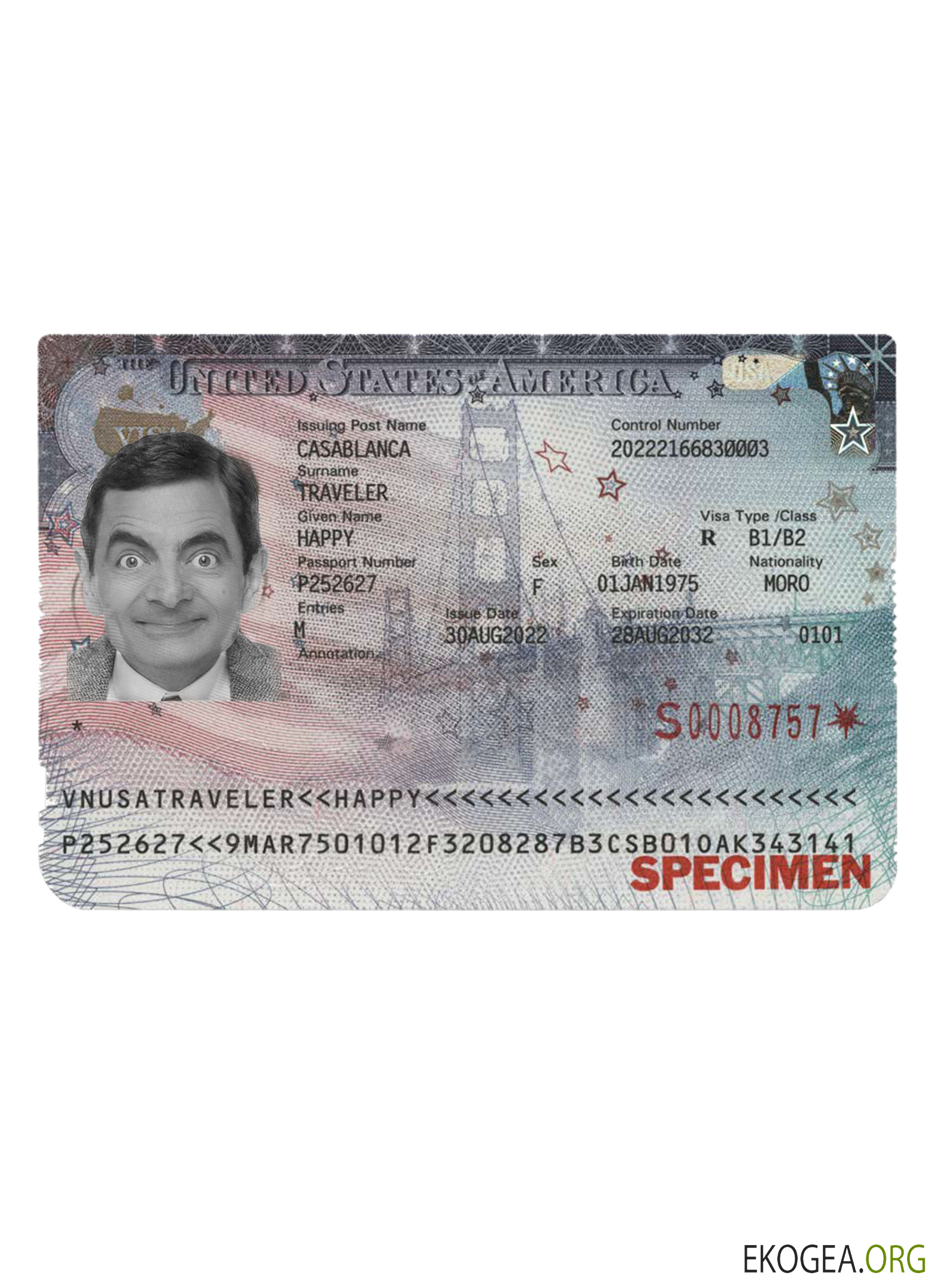 Visa américain 2022 présent